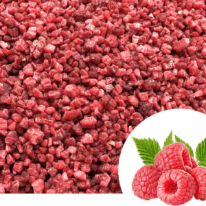 Frambuesa crumble (picada) IQF Caja 10 Kilos